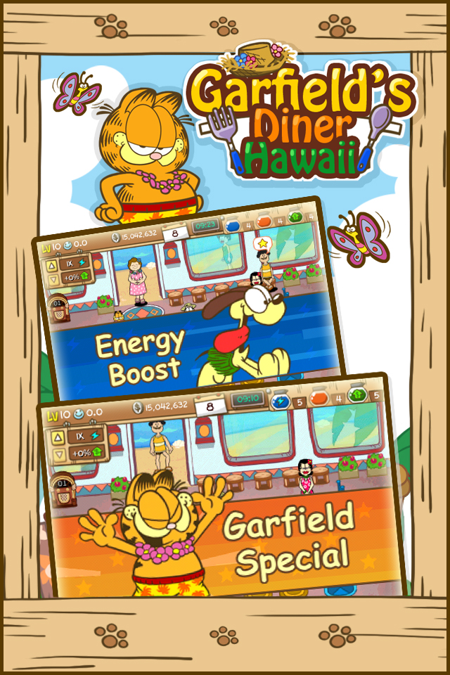 App Shopper Garfield's Diner Hawaii HD (Games)